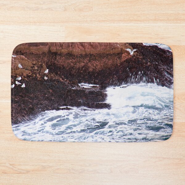 Item preview, Gulls Rockliffe at Sunset, Slains Castle  (North Sea, Cruden Bay, Aberdeenshire, Scotland) designed and sold by Yannik Hay.