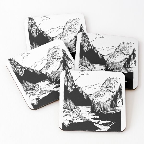 Item preview, Scenery Ink Drawing designed and sold by capncharlie.