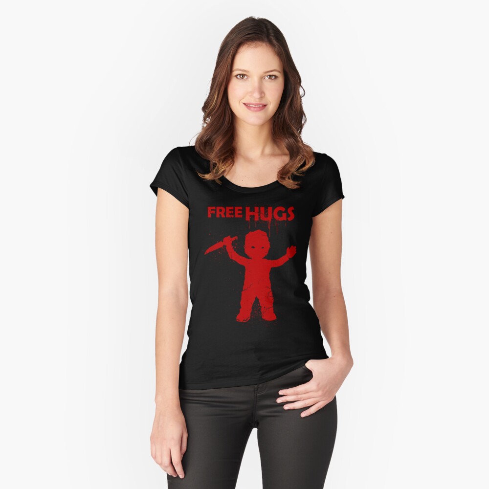Item preview, Fitted Scoop T-Shirt designed and sold by EnforcerDesigns.