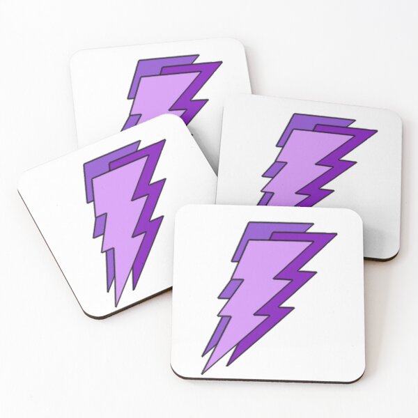 Item preview, Purple Lightning Bolts designed and sold by nadiam62.