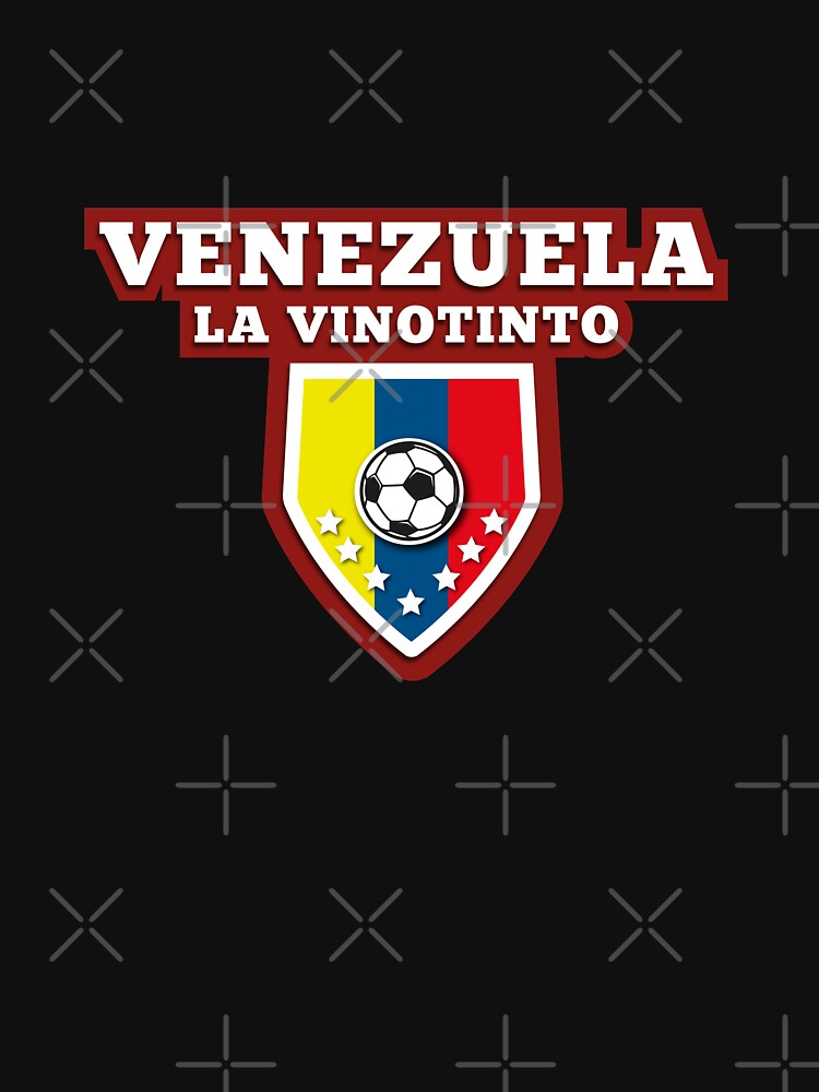 Venezuela Football Team Soccer Retro Jersey La Vinotinto Football Essential T-Shirt | Redbubble