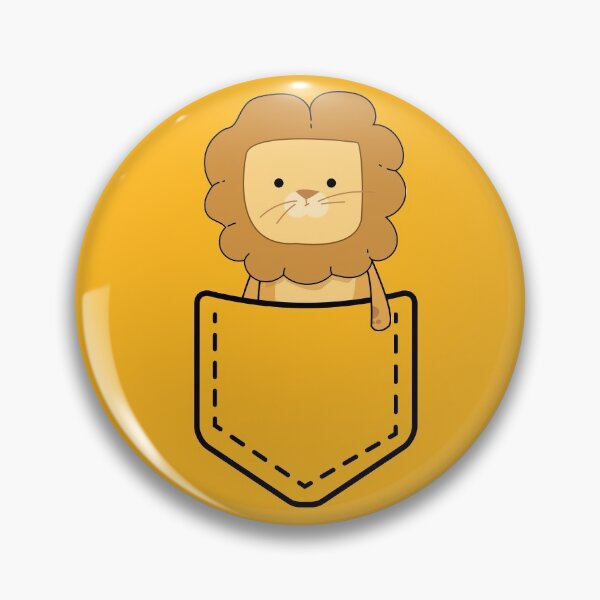 Item preview, Cute Lion in my pocket designed and sold by vladocar.