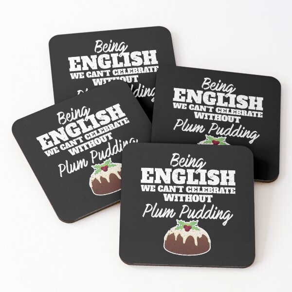 Item preview, Being English we can't celebrate without Plum Pudding   Graphic National food dish Desserts for Food designed and sold by Orange Pieces.