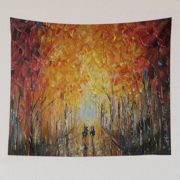 Item preview, Horseback Riding in the East Coast Forest designed and sold by Rocky Mountain Artistry.