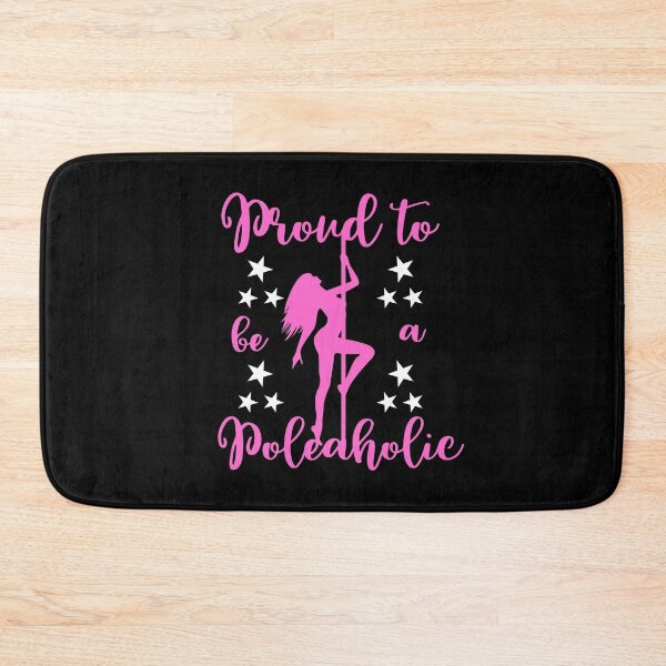 Item preview, Pole Dance Shirt Proud To Be A Poleaholic Gift Tee designed and sold by haselshirt.
