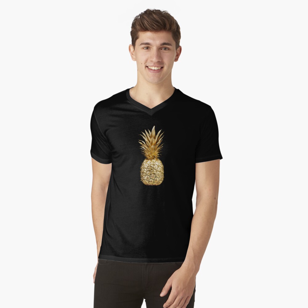 The golden pineapple for golden moments Art Board Print by IAMZAFF