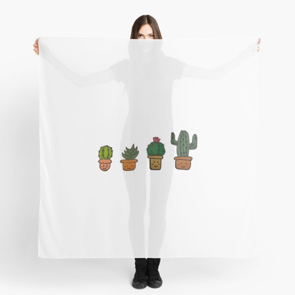 Cacti Characters Scarf