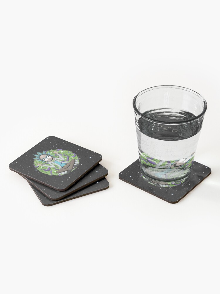 Alternate view of Rick Sanchez Coasters (Set of 4)