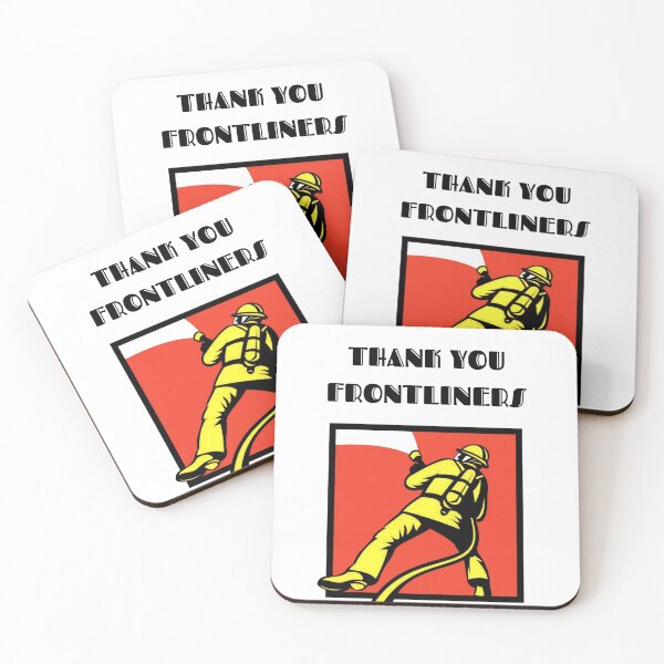 Item preview, Frontliners thank you designed and sold by lovesuperkarma.