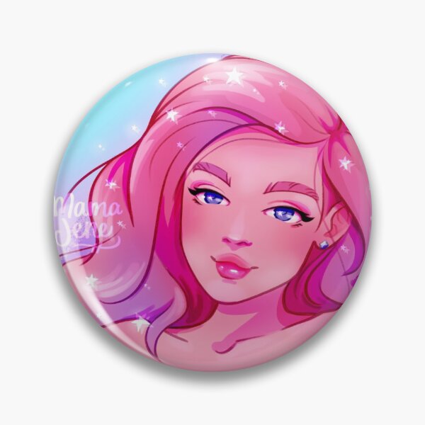 Human Meg the Galaxy Bear Pin