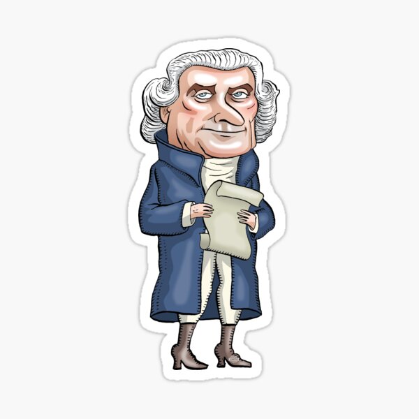 President Thomas Jefferson Sticker