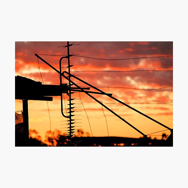 Northern Goldfields Sunset Photographic Print