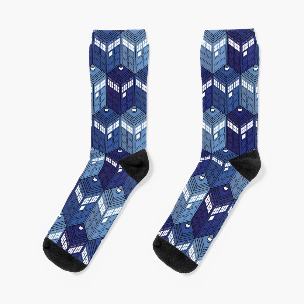 Infinite Phone Boxes Socks