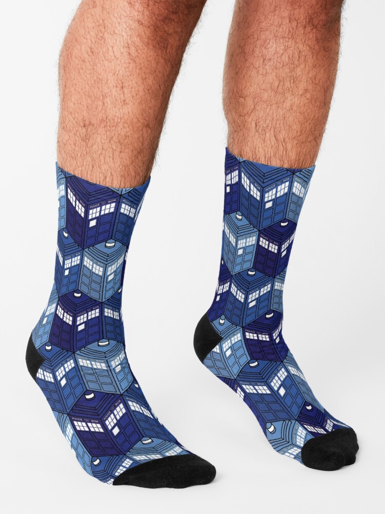 Alternate view of Infinite Phone Boxes Socks