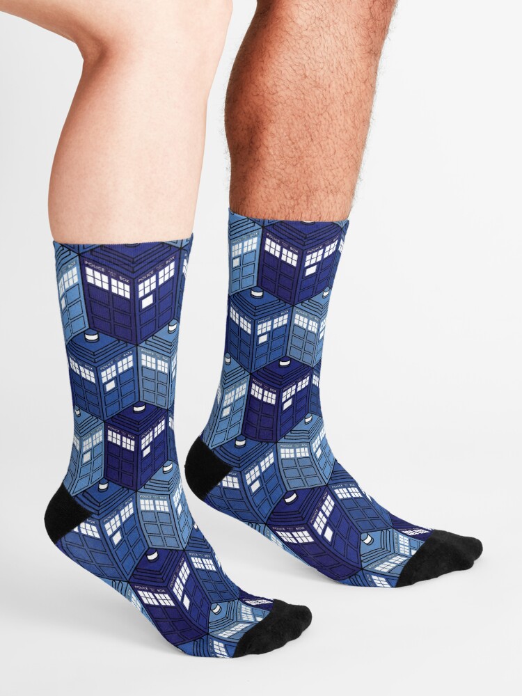 Alternate view of Infinite Phone Boxes Socks