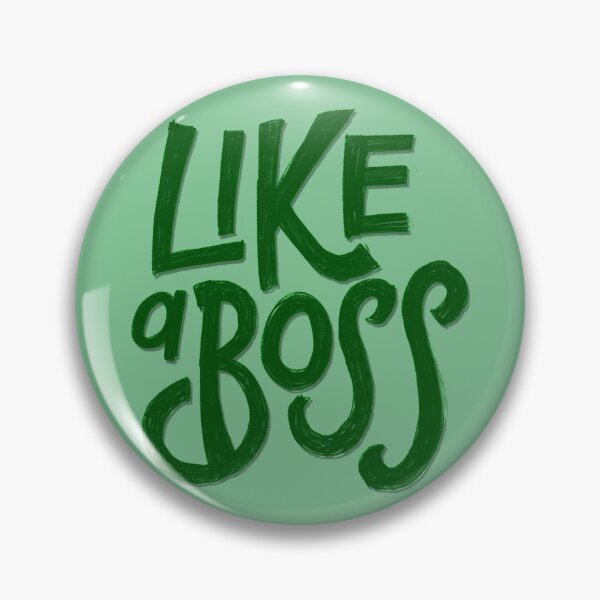 Item preview, Like A Boss designed and sold by bubbliciousart.