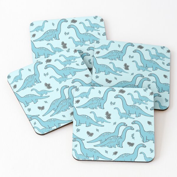 Item preview, Blue Dino Pattern designed and sold by kmoblenes.