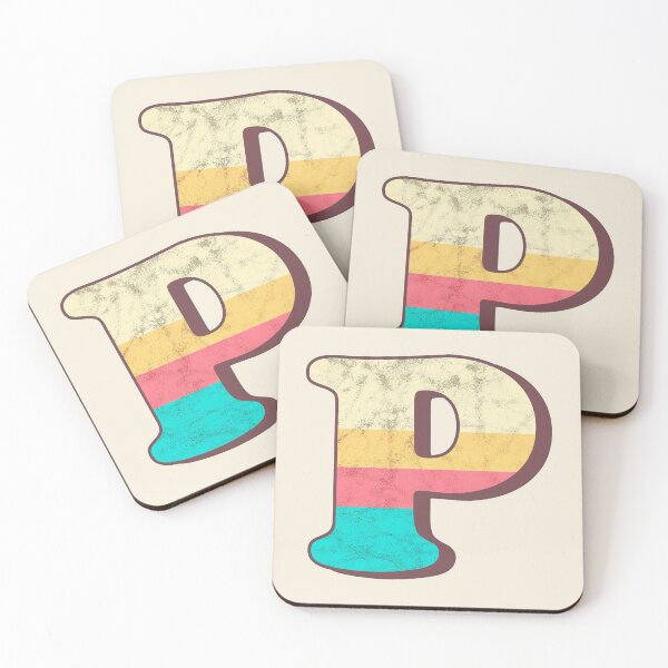 Item preview, P letter, vintage alphabet, typography, font designed and sold by OkihanaShop.