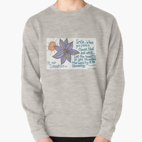 Smile Pullover Sweatshirt