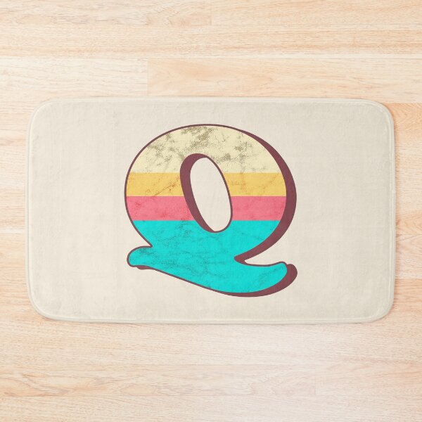 Item preview, Q letter, vintage alphabet, typography, font designed and sold by OkihanaShop.