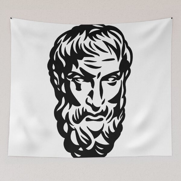 Item preview, Epictetus Portrait designed and sold by HalpinDesign.