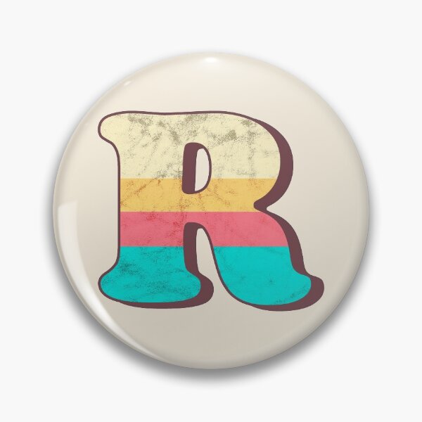 Item preview, R letter, vintage alphabet, typography, font designed and sold by OkihanaShop.