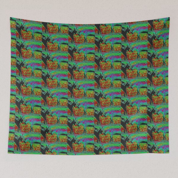 Item preview, Neon Goat Kids Locking Horns designed and sold by EBH-Designs.