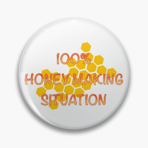 Item preview, 100% honey making situation designed and sold by UnholyRadioHost.