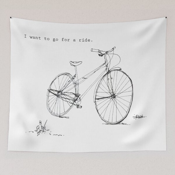 Item preview, I want to go for a ride. designed and sold by ArtbyAnnieGrant.