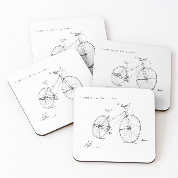 Item preview, I want to go for a ride. designed and sold by ArtbyAnnieGrant.
