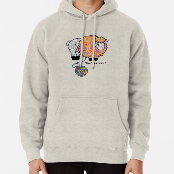 sheep wool hoodie