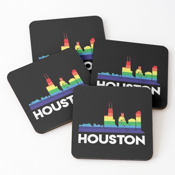 Item preview, LGBT Flag Rainbow Shirt LGBT Houston City Pride designed and sold by Orange Pieces.