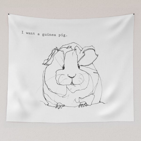 Item preview, I want a guinea pig. designed and sold by ArtbyAnnieGrant.