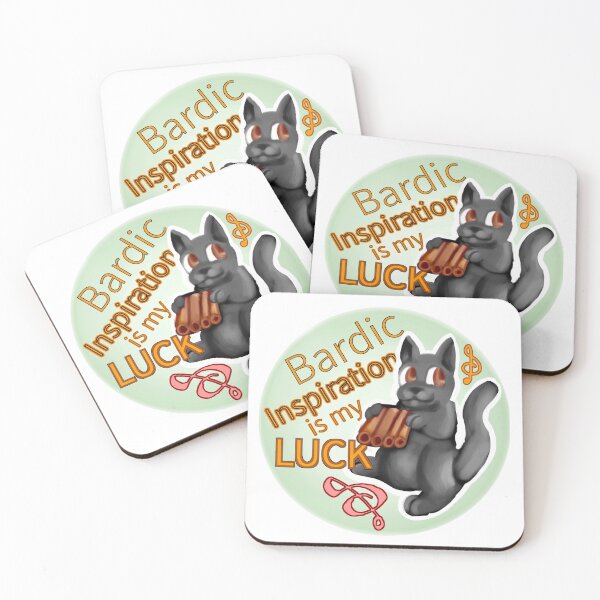 Item preview, Bardic Inspiration Is my luck designed and sold by CuriousLilFox.