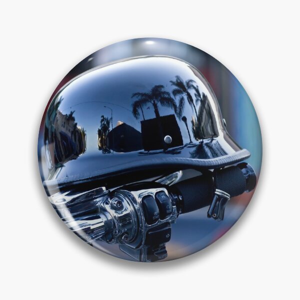 Item preview, Motorcycle handlebar with reflective helmet designed and sold by Art in Nature.