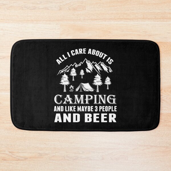 Item preview, All I Care About is Camping, Campfire Camping Gift- Funny Camping Shirt ,Camping Tees, Camp T shirt, Camping Shirt For Men and Women designed and sold by sols.