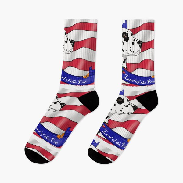 Item preview, Patriotic Dalmatian designed and sold by Atelier Cupcake.