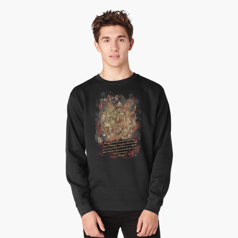 E Pluribus Unum Pullover Sweatshirt