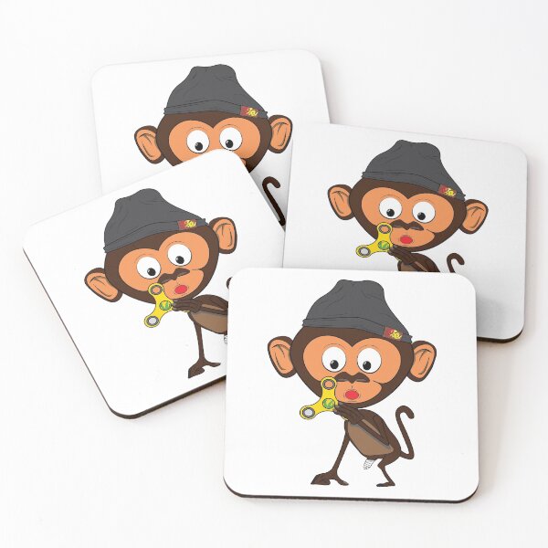 Item preview, handicapped monkey , cute monkey gift for animal lovers and monkey lovers designed and sold by NEBULAmonopro.