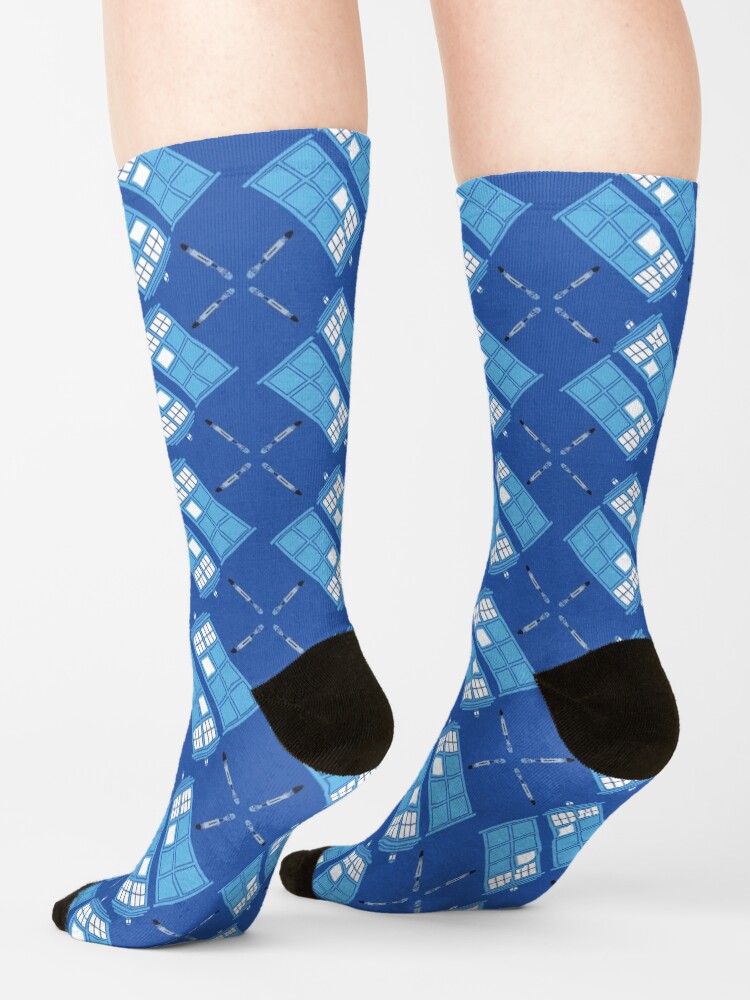 Alternate view of Gallifrey Argyle Socks