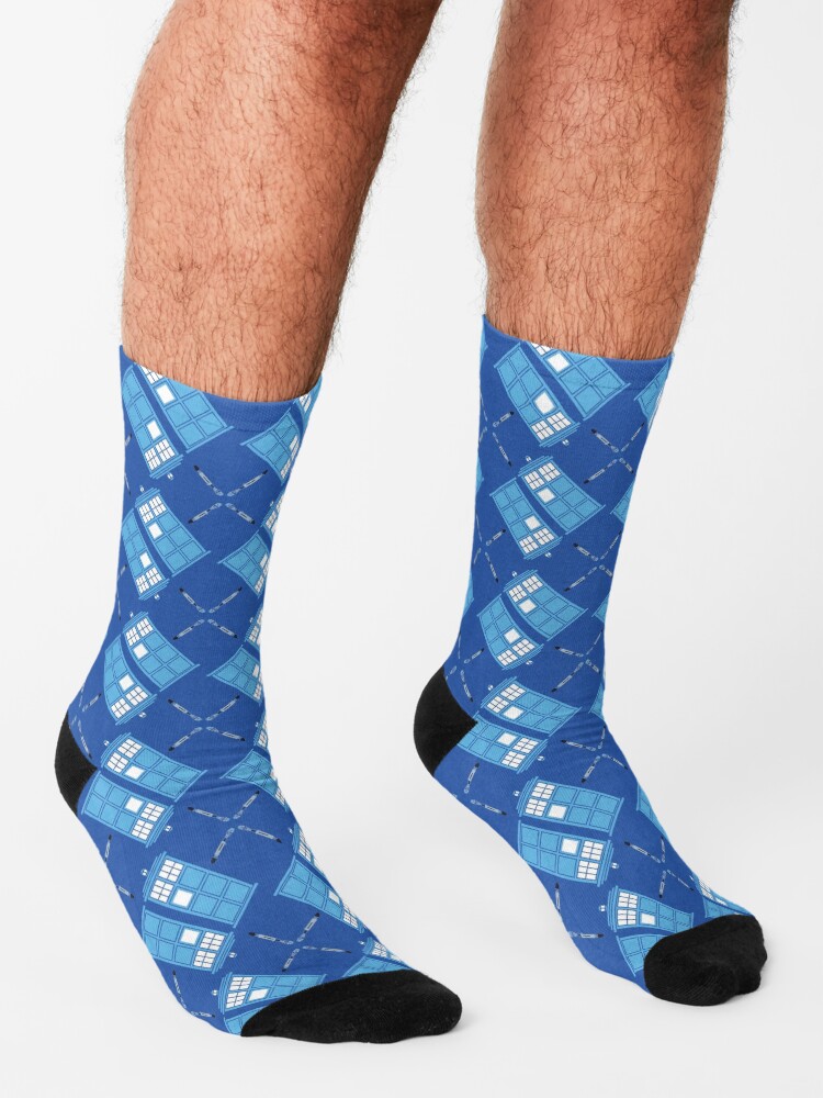 Alternate view of Gallifrey Argyle Socks