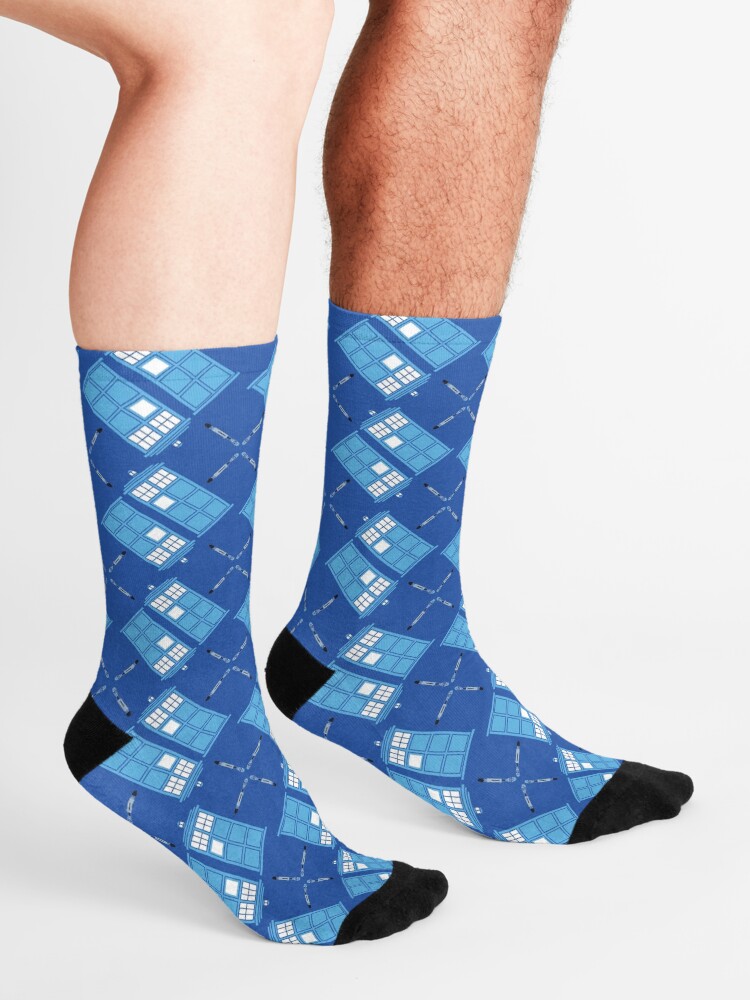 Alternate view of Gallifrey Argyle Socks
