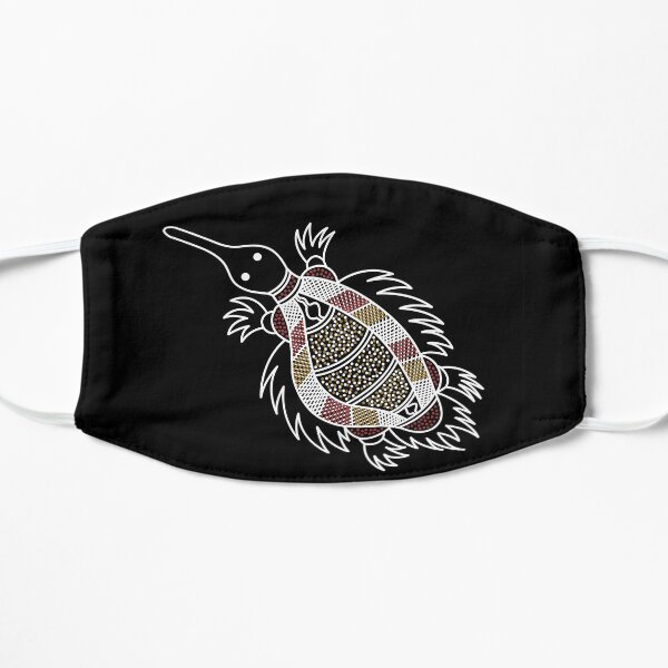 Authentic Aboriginal Art - Echidna Flat Mask