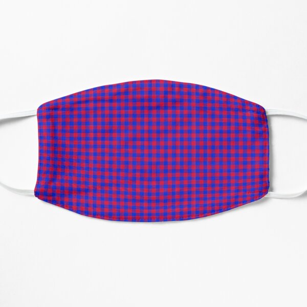Maasai shúkà pattern I Flat Mask