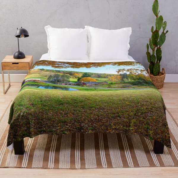 Item preview, Autumn in Vermont Sleepy Hollow Farm Woodstock   designed and sold by Rocky Mountain Artistry.
