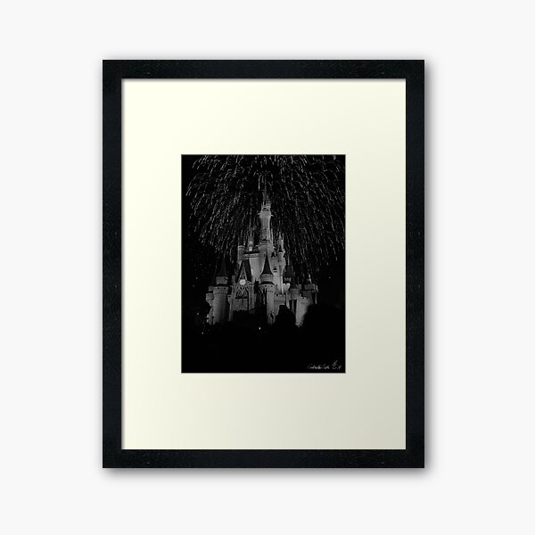 Cinderella's Castle Framed Art Print
