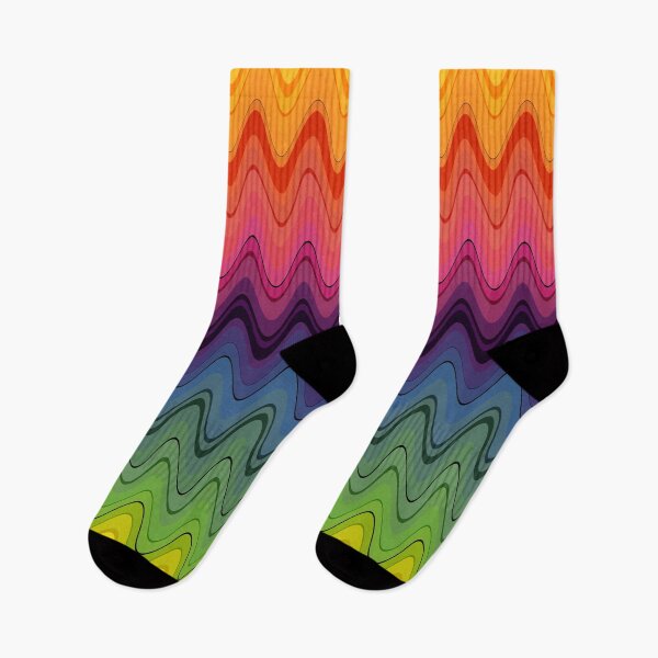Item preview, Rainbow waves pattern horizontal designed and sold by WesternExposure.