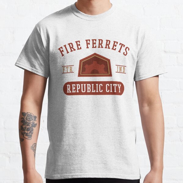 Republic City's Fire Ferrets (Red) Classic T-Shirt