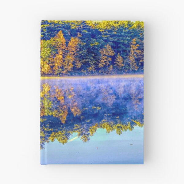 Item preview, Walden Pond Autumn Time Concord Massachusetts Panorama  Reflection  designed and sold by Rocky Mountain Artistry.