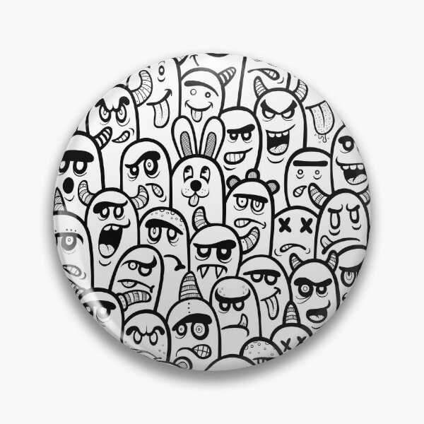 Item preview, Sea of Faces 01 designed and sold by kristjanlyngmo.